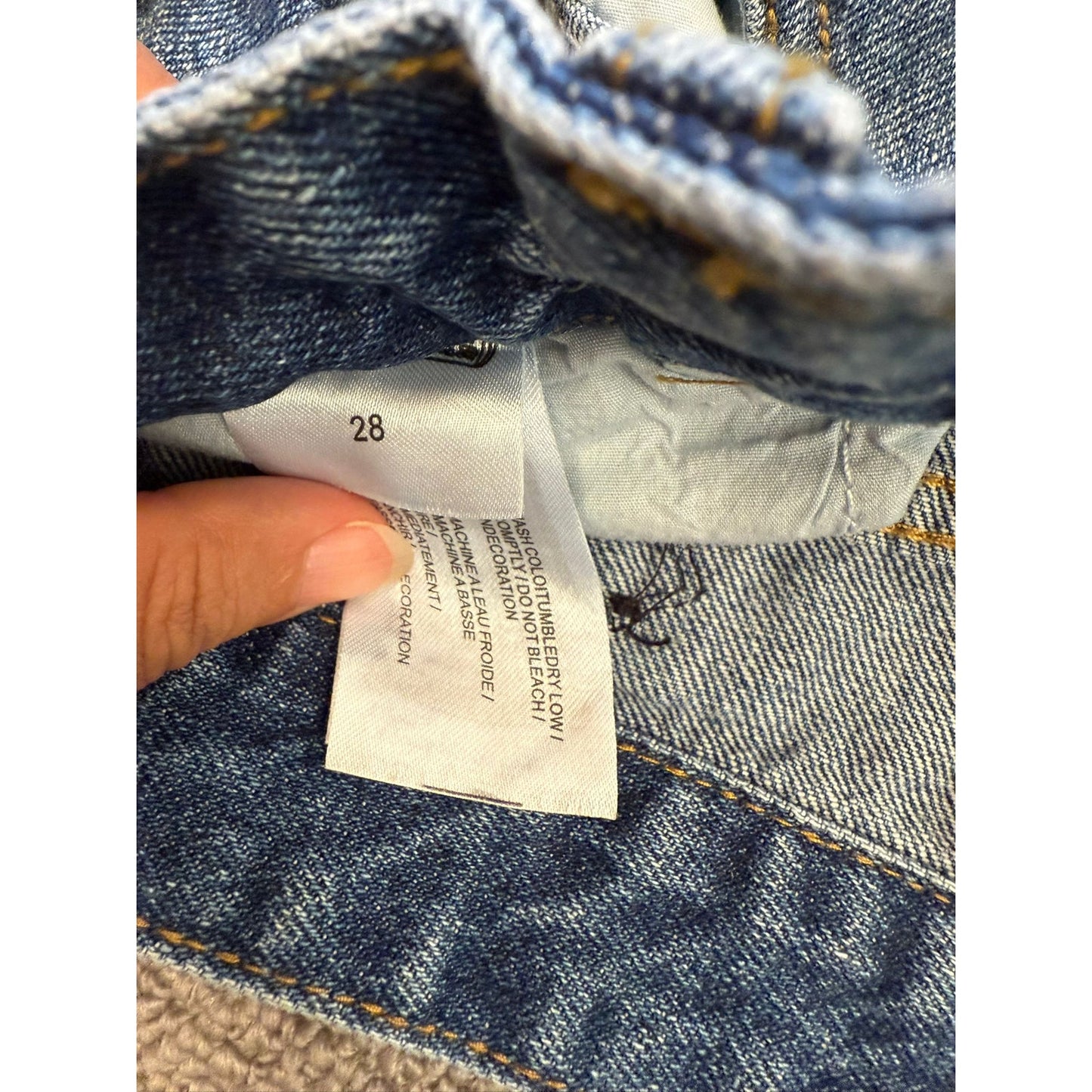 Levi's 550 Women's Chrome Hearts Cross Patch Light Wash Straight Jeans
