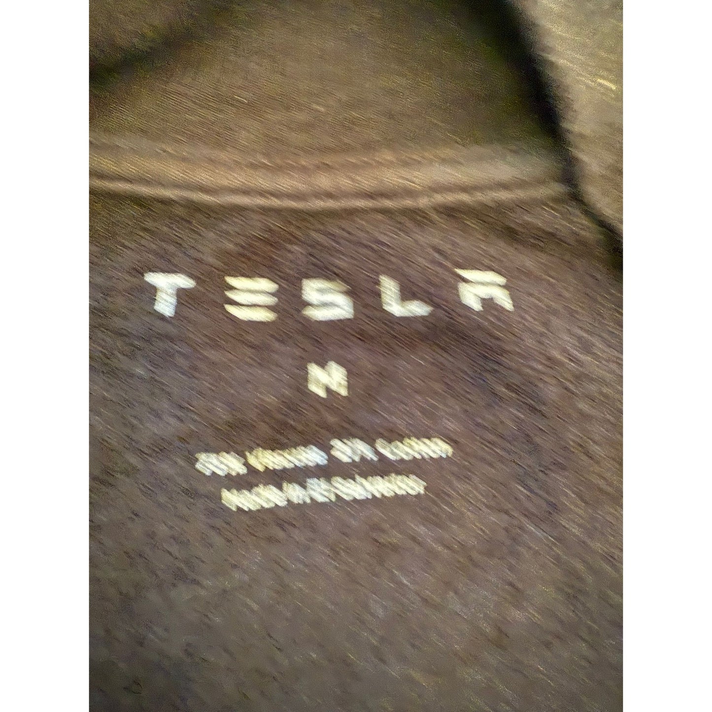 Tesla Mens Medium Black Full Zip Bomber Light Weight Jacket