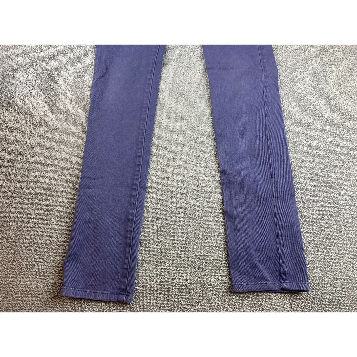 Diesel Livier Jegging Womens W25 Purple Super Slim Low Waist Stretch 0661V