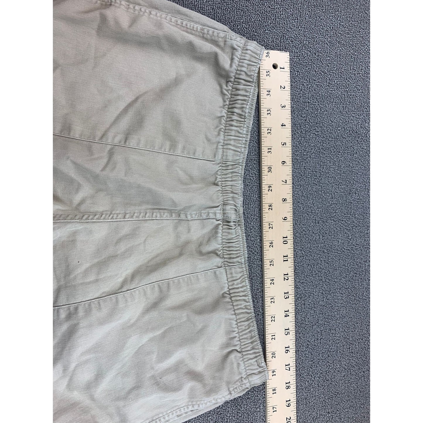 Vintage Polo Ralph Lauren Men’s Shorts M Beige Twill Embroidered Pony USA Made 90's