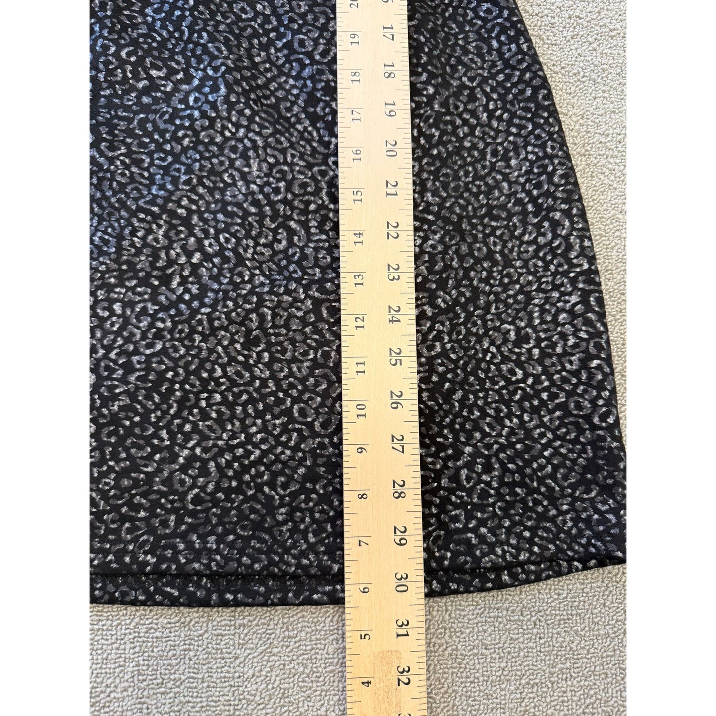 Urban Outfitters Female S P Black Metallic Animal Print Spaghetti Strap Dress