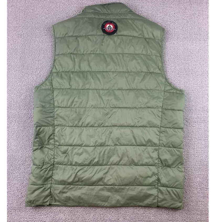 Aviazione Navale Puffer Aviation Vest Men's Small  Italian Navy And Wings Patch