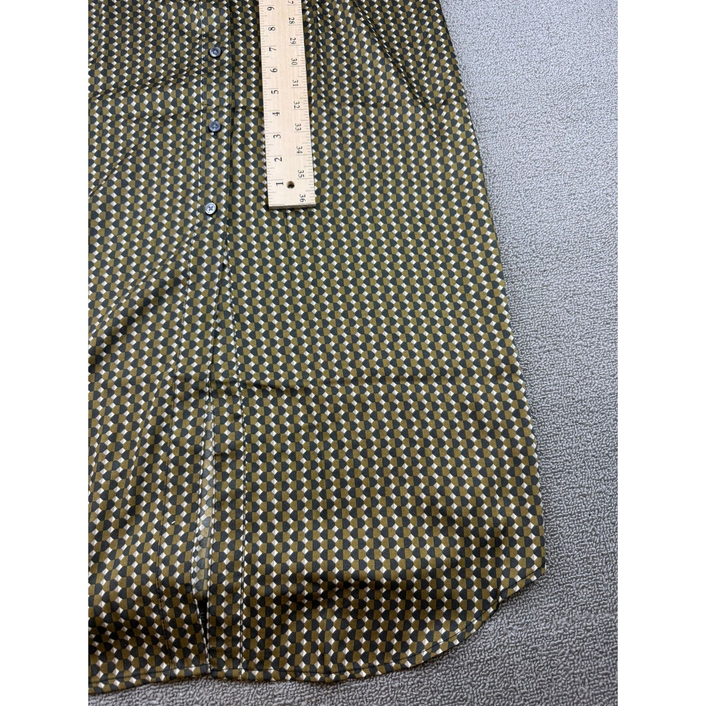Banana Republic Women's Medium Green Black White Maxi Shirt Dress NWT