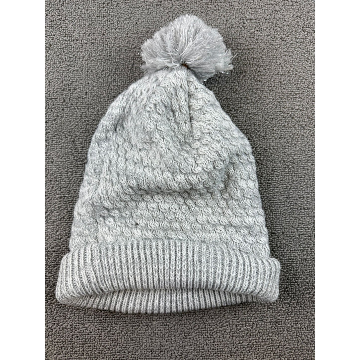 Adidas Twilight II Lurex Ballie Beanie Hat Women's One Size Gray