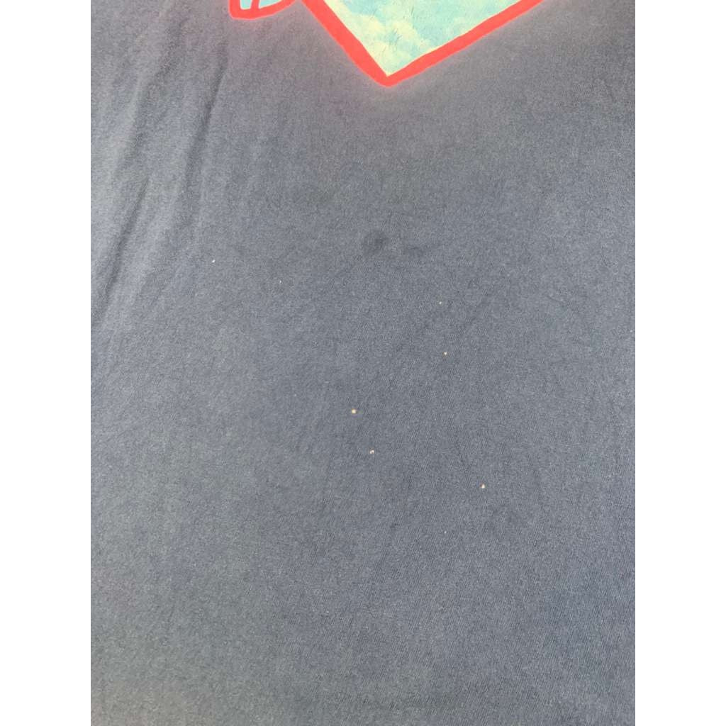 Vintage Pooh Disney Men's Size Medium Navy Heart Cupid Graphic T Shirt
