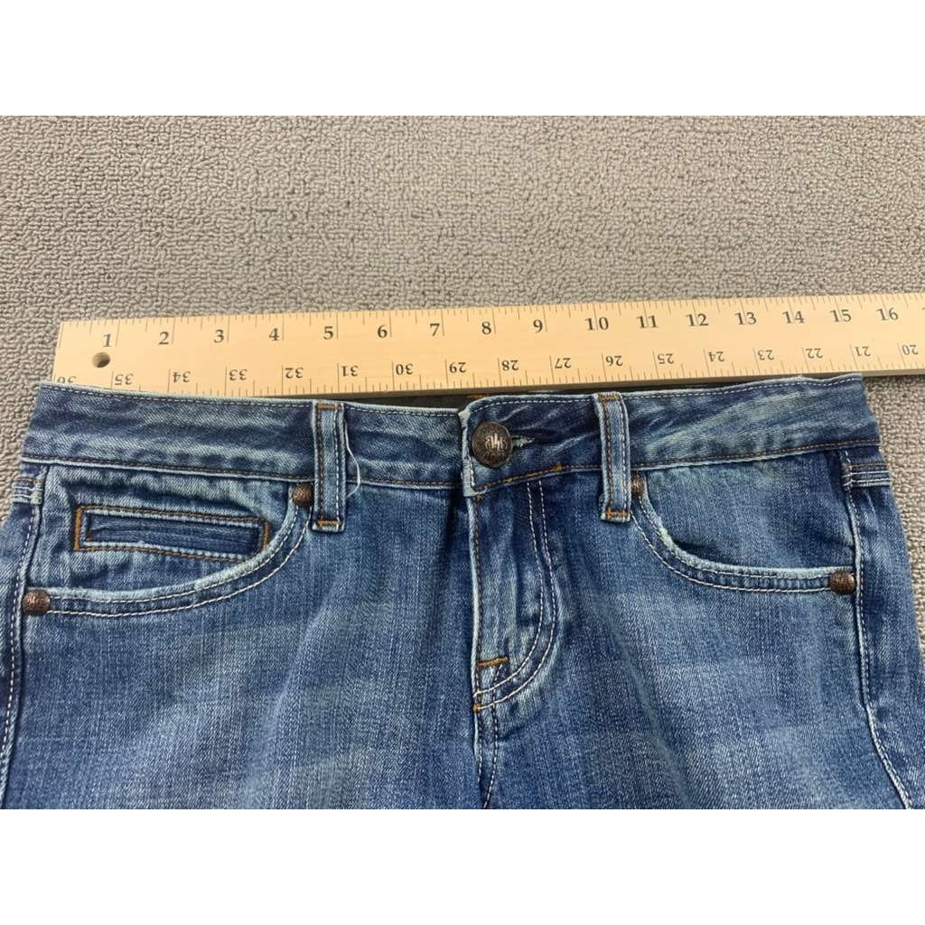 Y2K Rerock Express Jeans Women's 4 Regular Blue Bootcut Denim Pants
