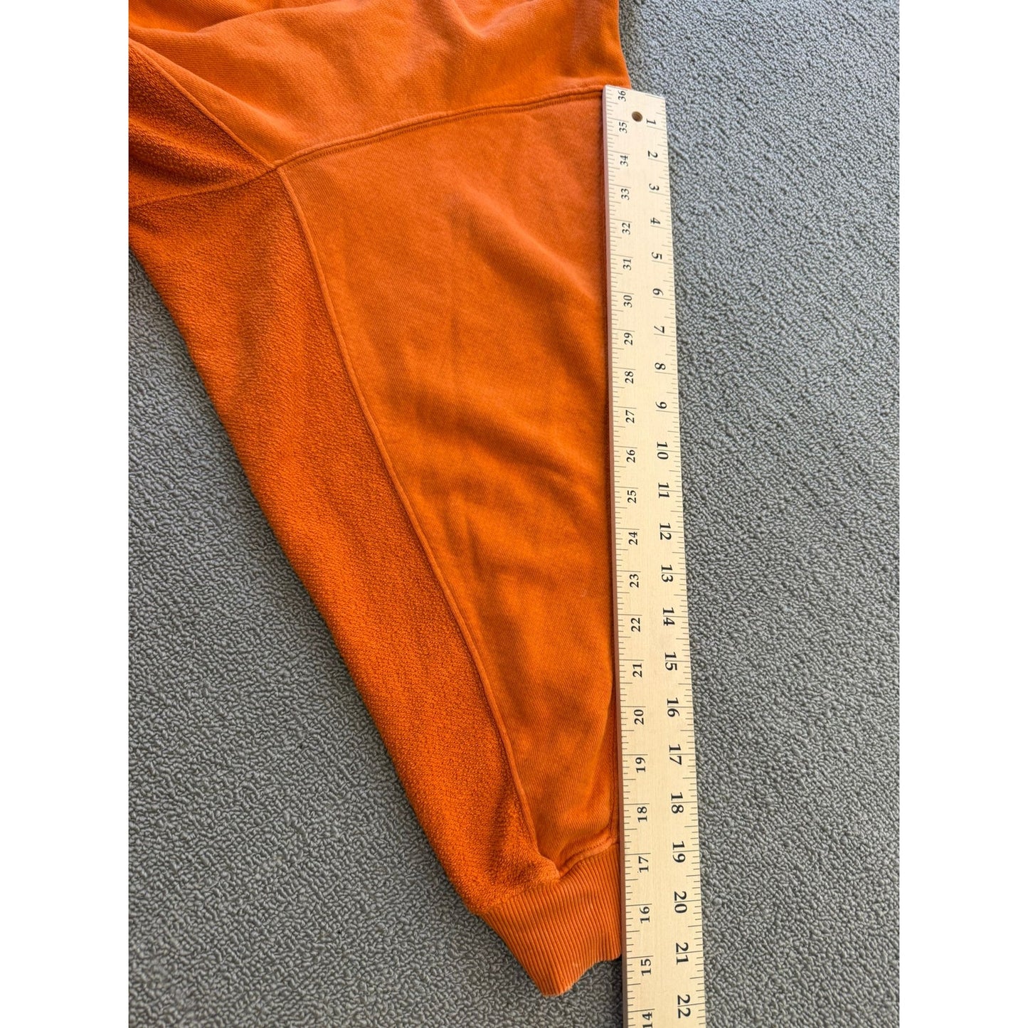 We The Free Women's Size Small Orange Pullover Sweater Baggy Over Size