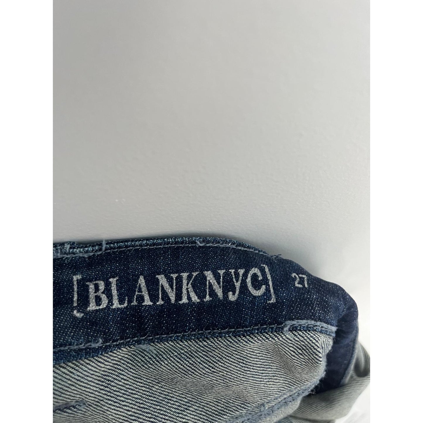 BlankNYC Denim Overalls Women 27 Blue Medium Wash Adjustable Straps Zippered Bib