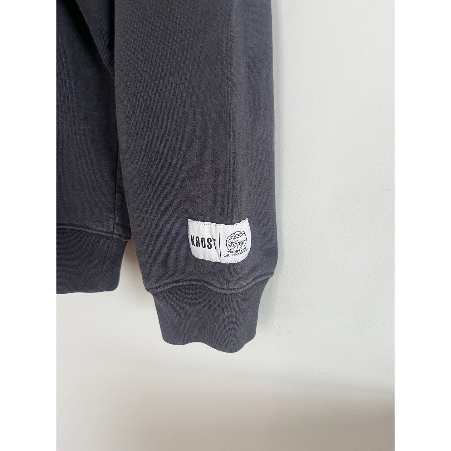 Krost Hoodie Men XL Black Someone Special Support Our Friends Graphic