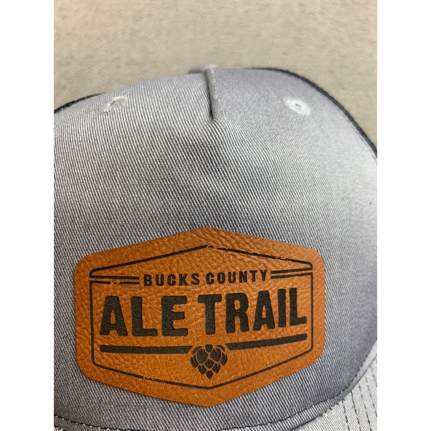 Port Authority Men's One Size Gray Black Bucks County Ale Trail Hat