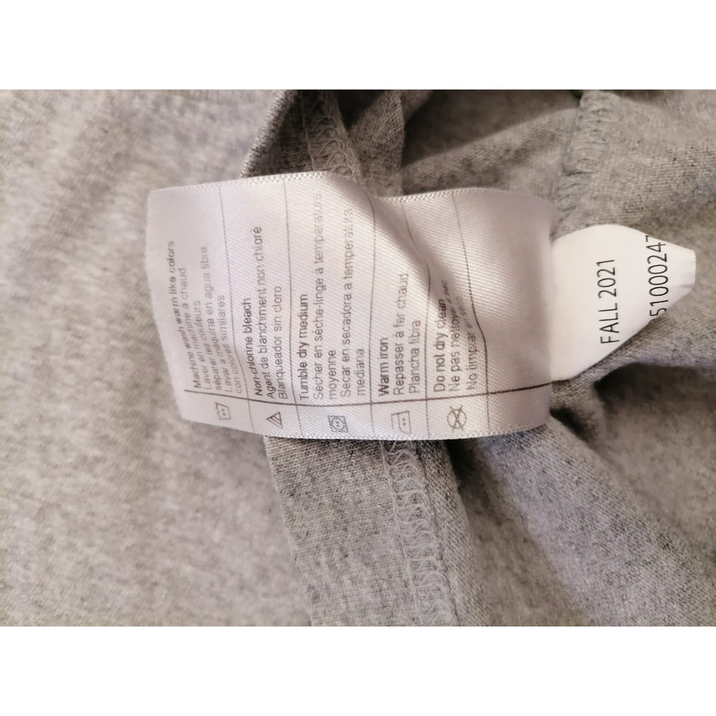 Carhartt Large Male Grey Long Sleeve Durable Pocket Cotton Shirt Work Wear