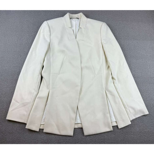 Elie Tahari Women's Size 4 White Business Office Blazer Jacket