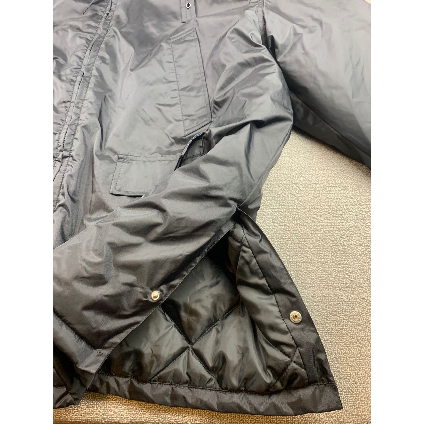 National Patrol Mens 2XL Black Jacket All Weather Puffer