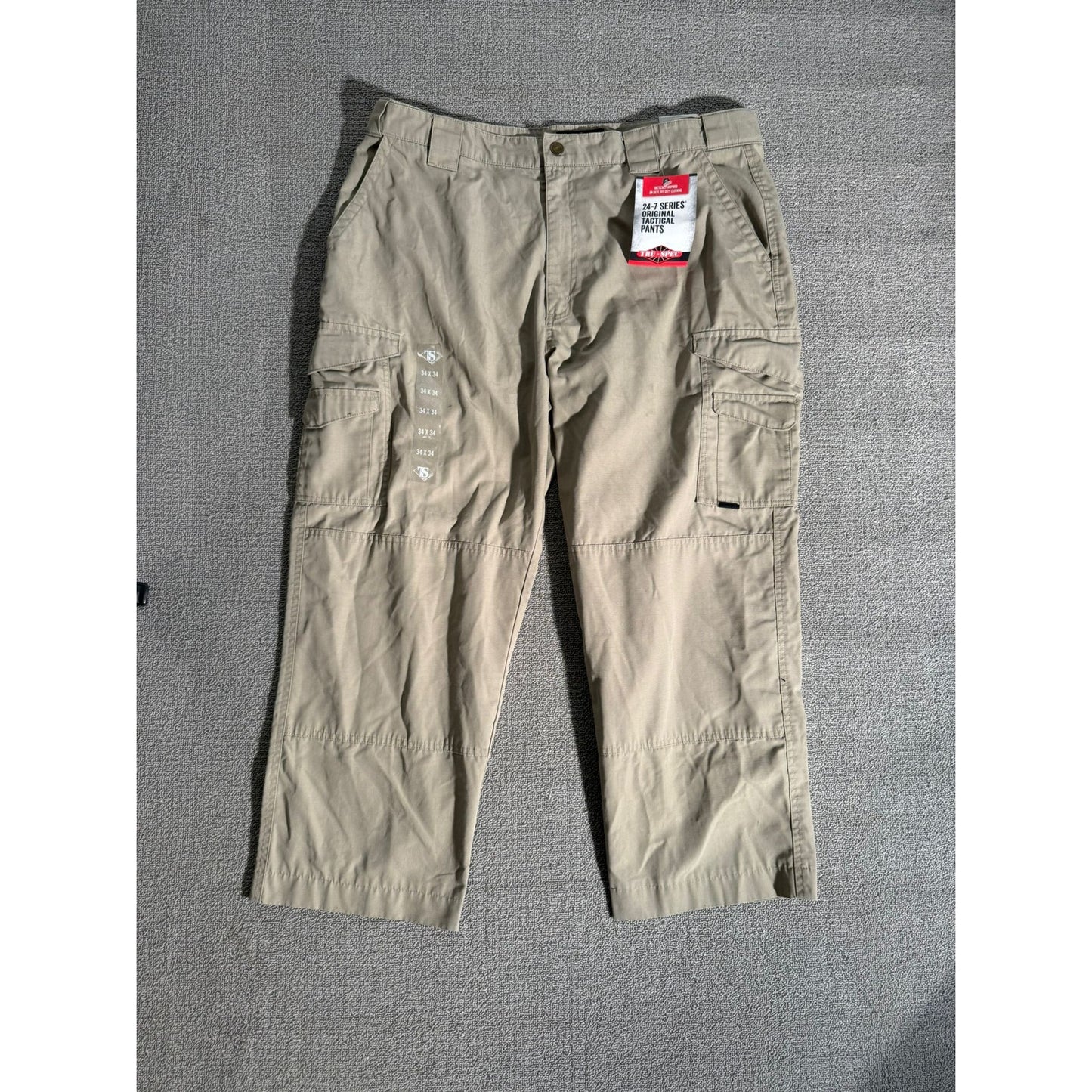 Tru‑Spec 24‑7 Original Tactical Cargo Pants Men 34/34 40 khaki lightweight
