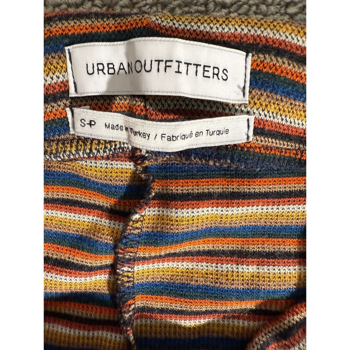 Urban Outfitters Striped Flare Pants Women S Multicolor Retro