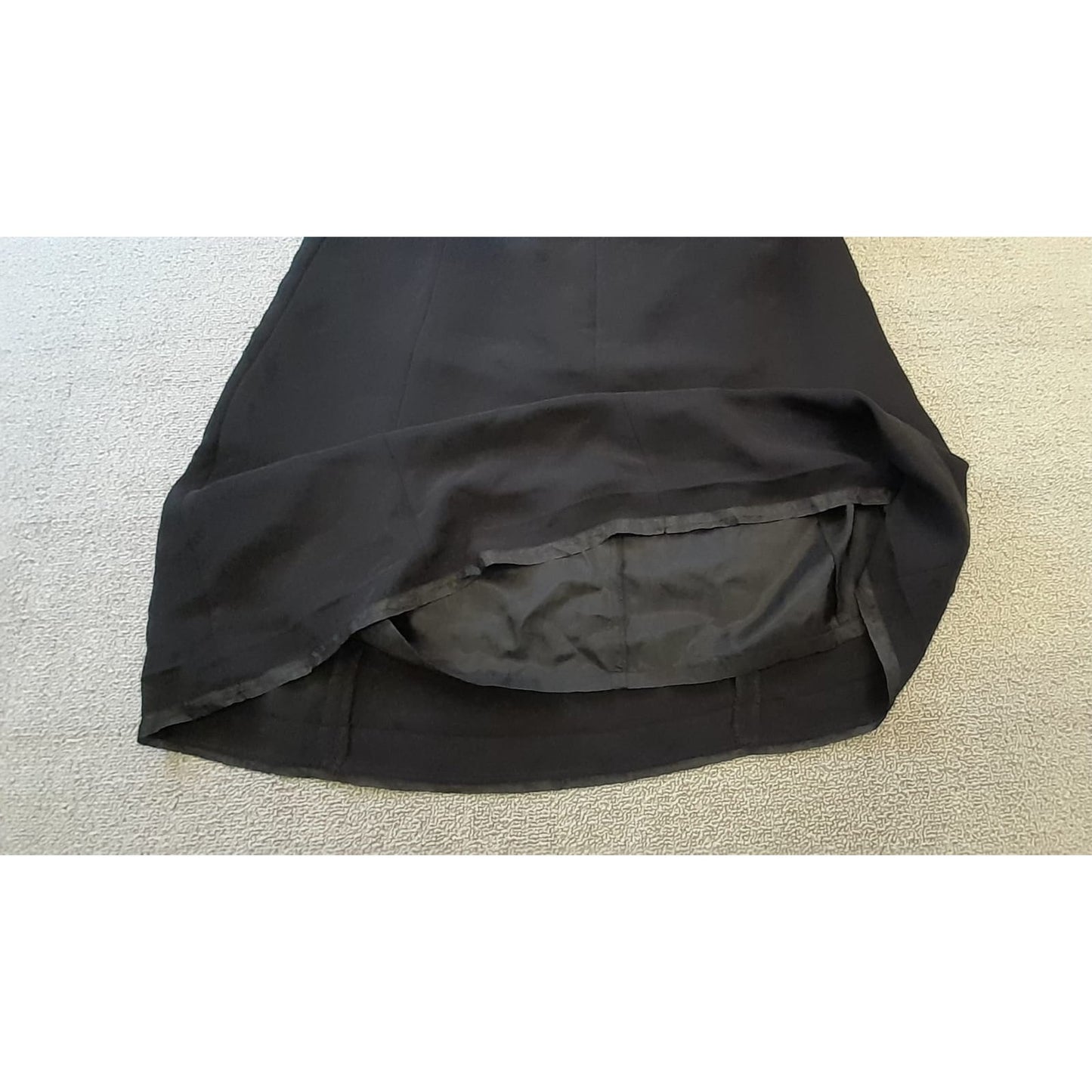 Jones New York Womens Size 10 Black Square Neck Short Sleeve Dress