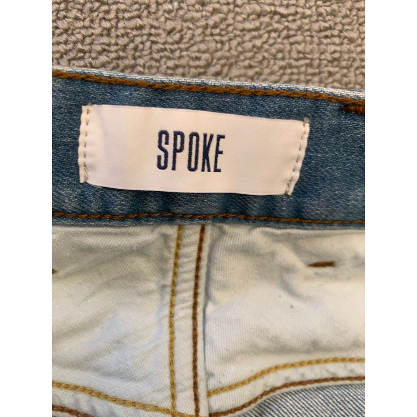 Spoke Mens 42 Jeans Blue Build A Regular Fit Straight
