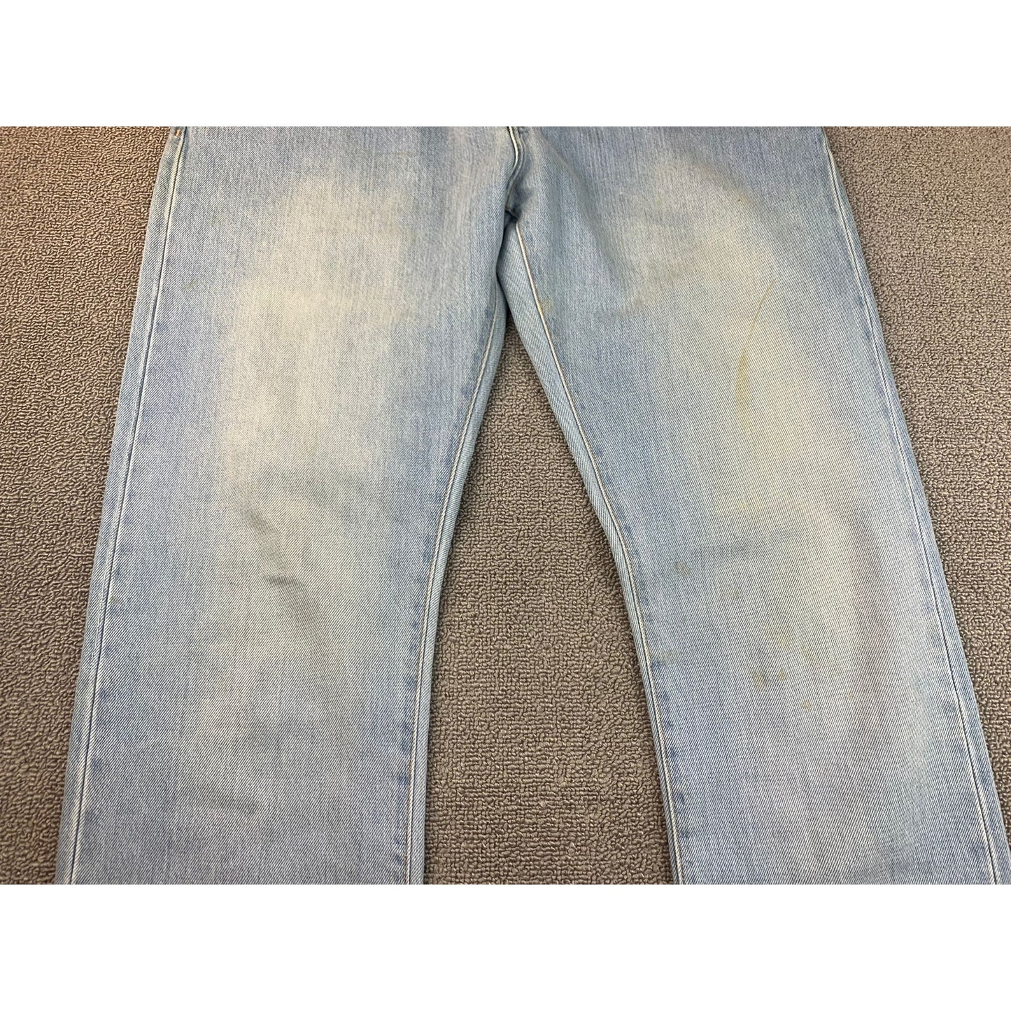 Officine Générale Size 34 Light Blue Jeans Straight Fit Denim Japanese Denim