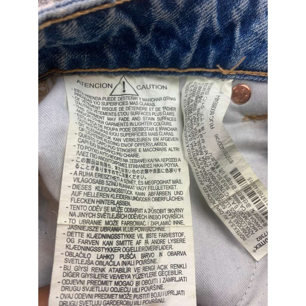 Zara Denim Shorts Women 4 High Rise Light Wash Classic 5 Pocket