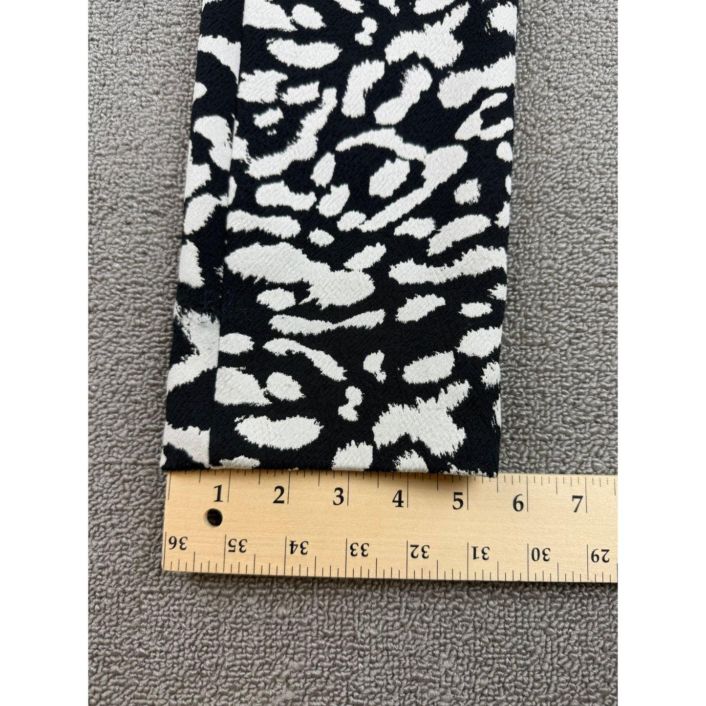 Christian Dior Women US 2 Black And White 2016 Dior Straight Leg Pants