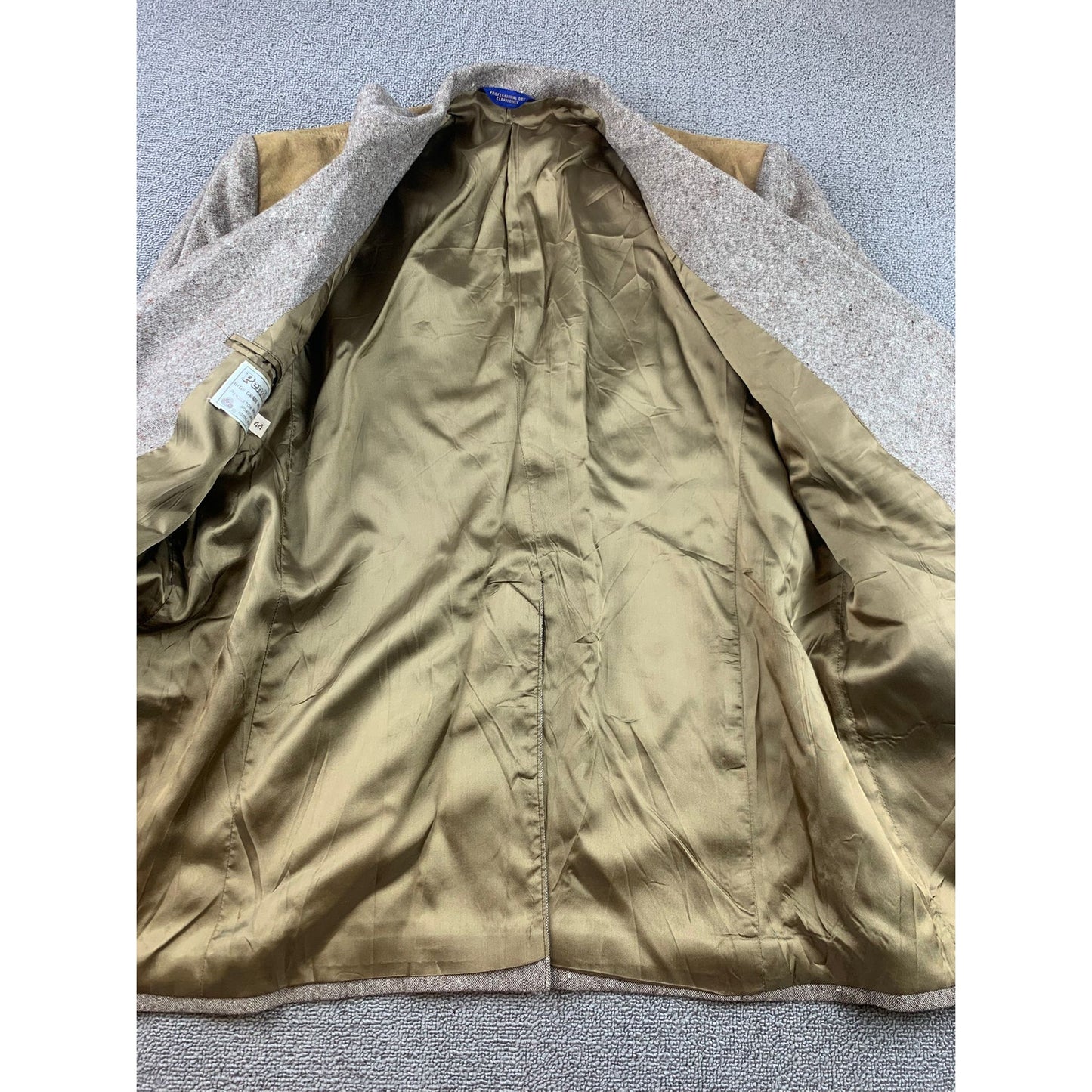 VTG Pendleton Mens High Grade Western Wear Wool Suede Sports Coat Jacket Size 44