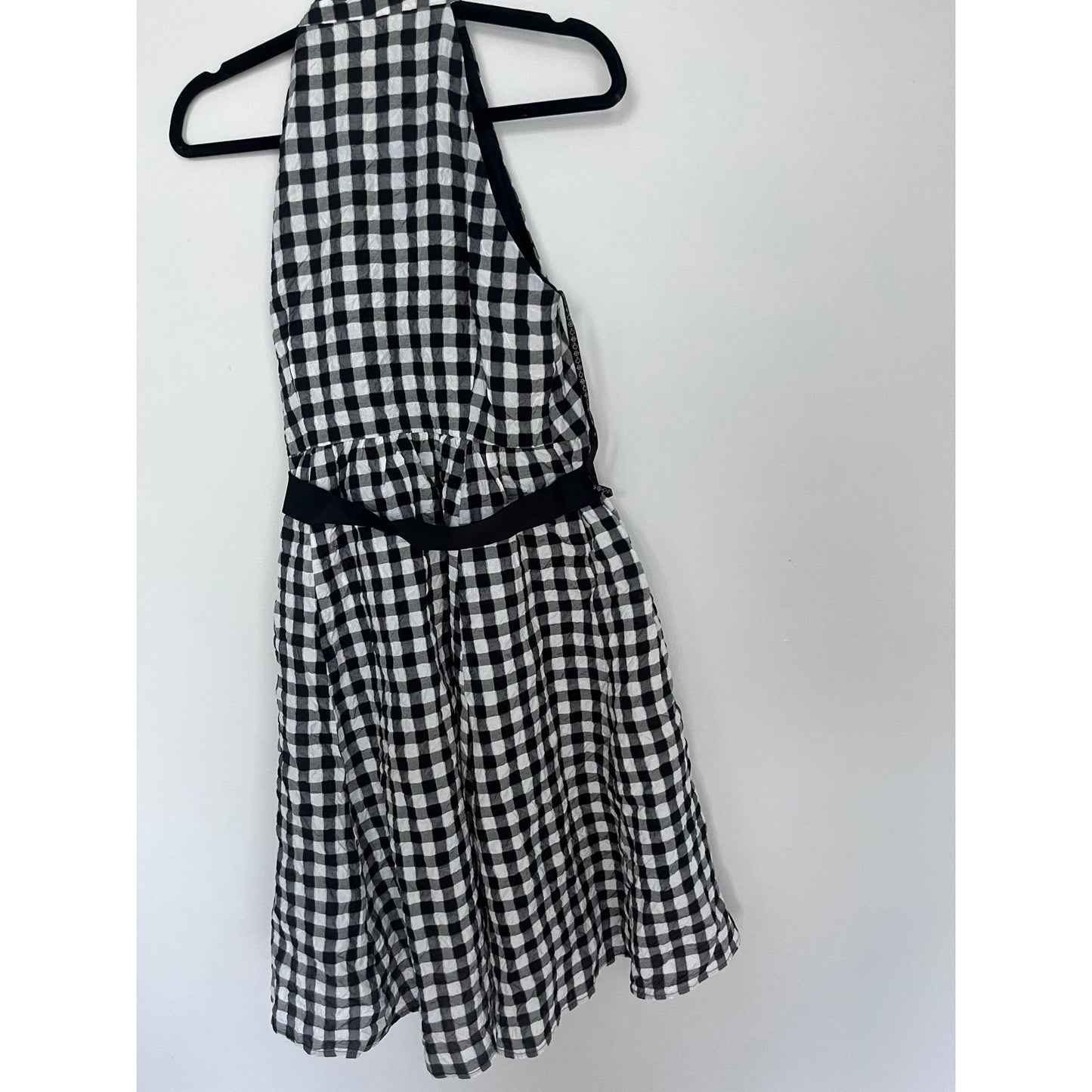 Nanette Lepore Dress Women 4 Gingham Sleeveless Fit And Flare Checkered