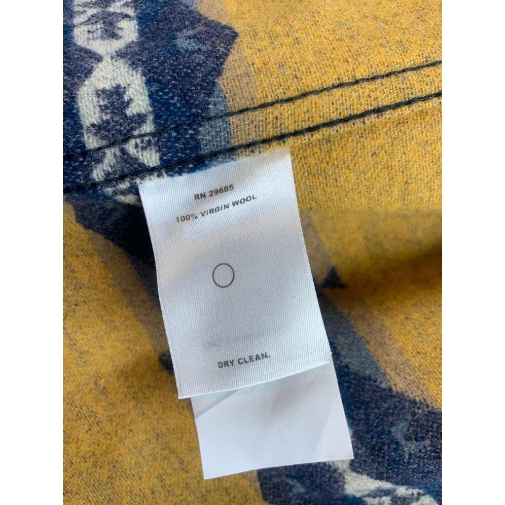 Pendleton Shirt Mens XS Gray Virgin Wool Button Front Long Sleeve Chest Pocket