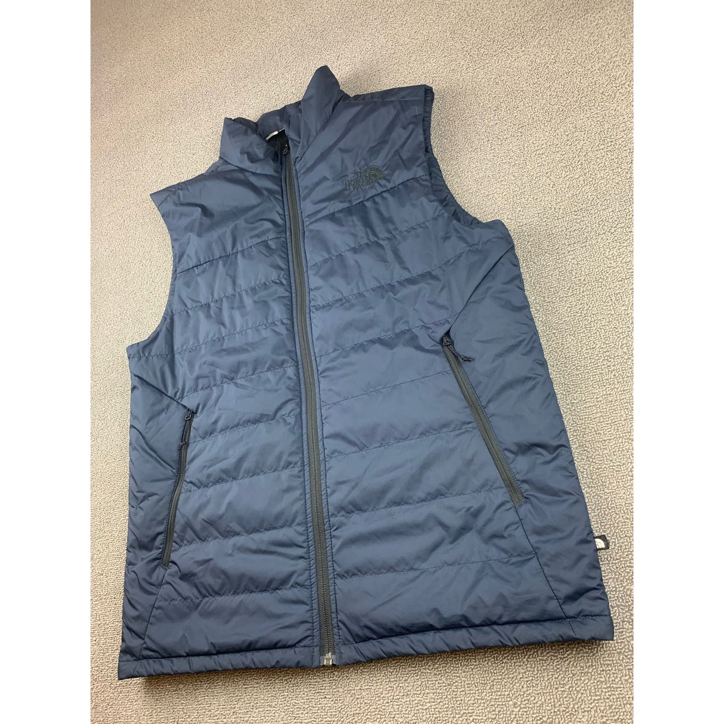 The North Face Men's Medium Navy Blue Puffer Vest Jacket