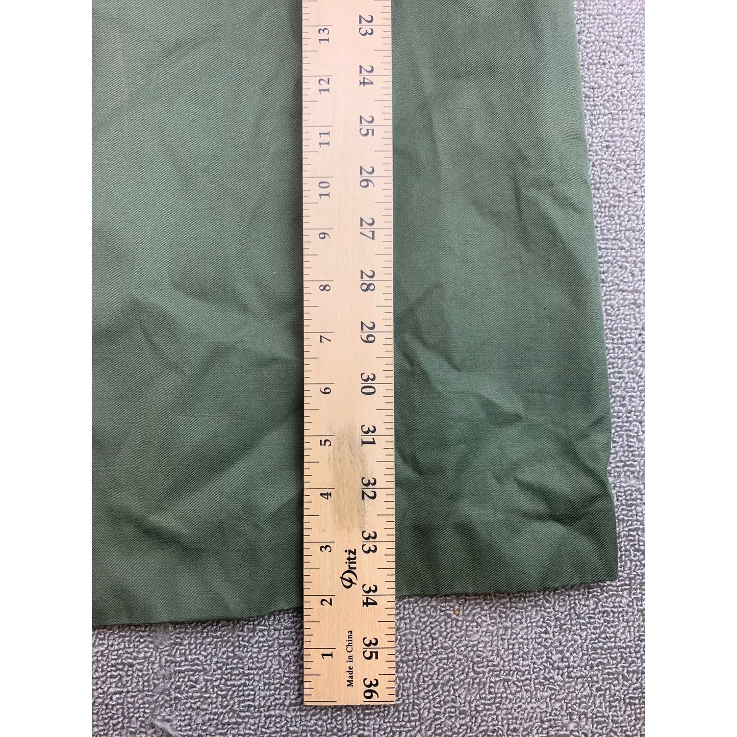 Sandro Paris Women's 36 Belted Green Trench Coat 100% Cotton