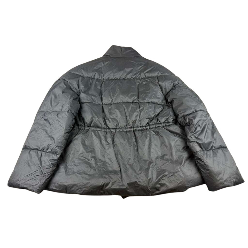 J.Crew Signature Women's Large Black Puffer  Jacket Water repellent Primaloft