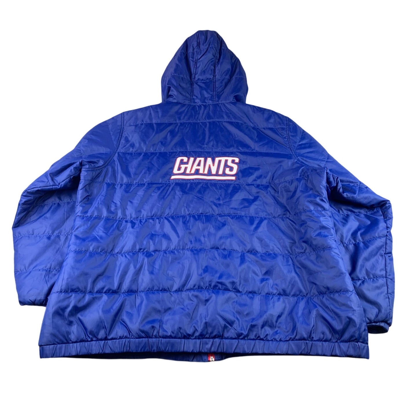 New York Giants NFL Pro Line Puffer Jacket Size XXL Football Court NY Giants