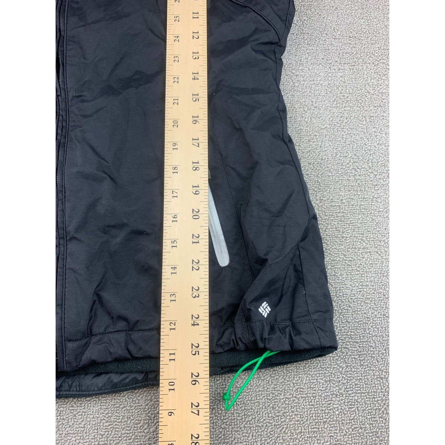 Columbia Jacket Womens L Omni Tech Heavy Coat Lined Waterproof Interchange Adult