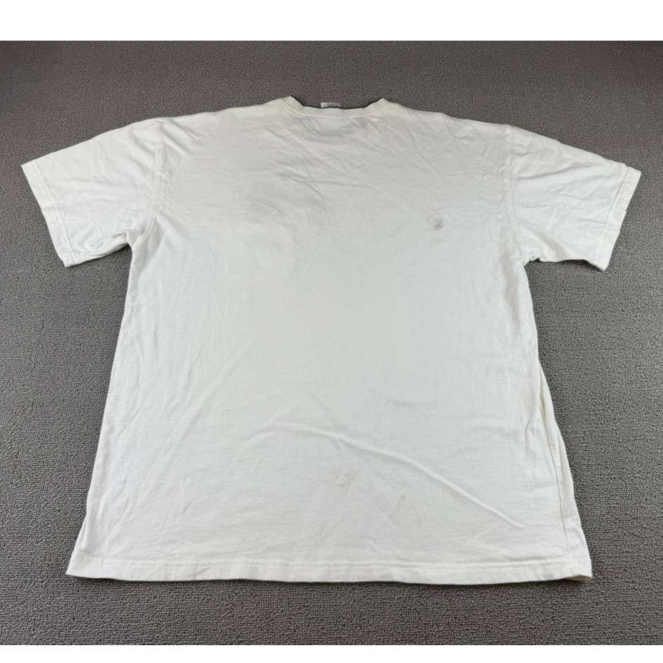 VTG Warner Bros Studio Store T Shirt XL 1999 Embroidered Looney Tunes White