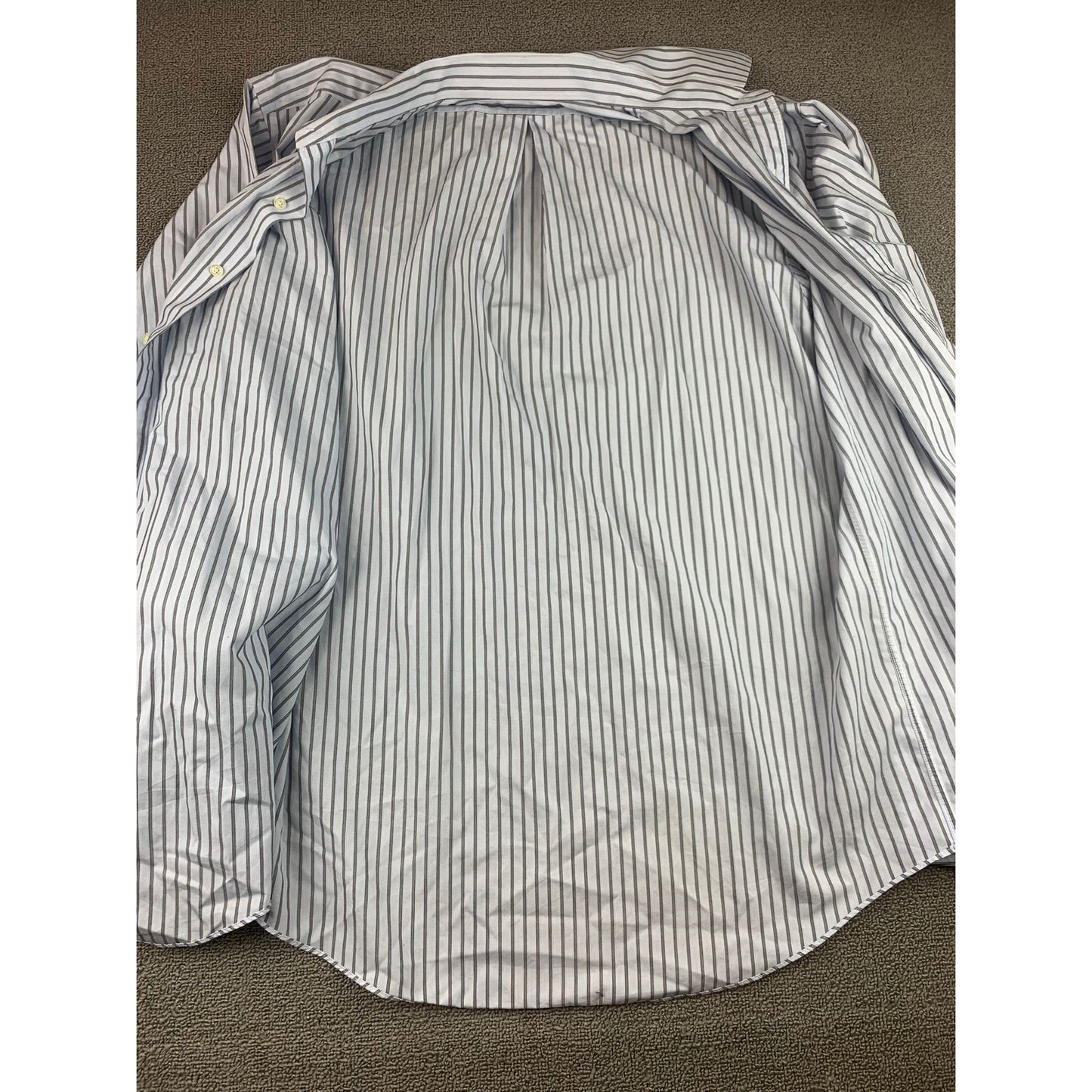 Brooks Brothers 346 Striped Button Up Men's 16 1/2-32 French Cuffs