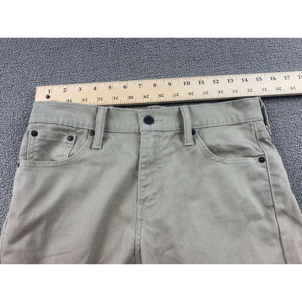 Levis 511 Mens 30x30 Beige All Season Slim Fit Stretch Tapered Leg Pants