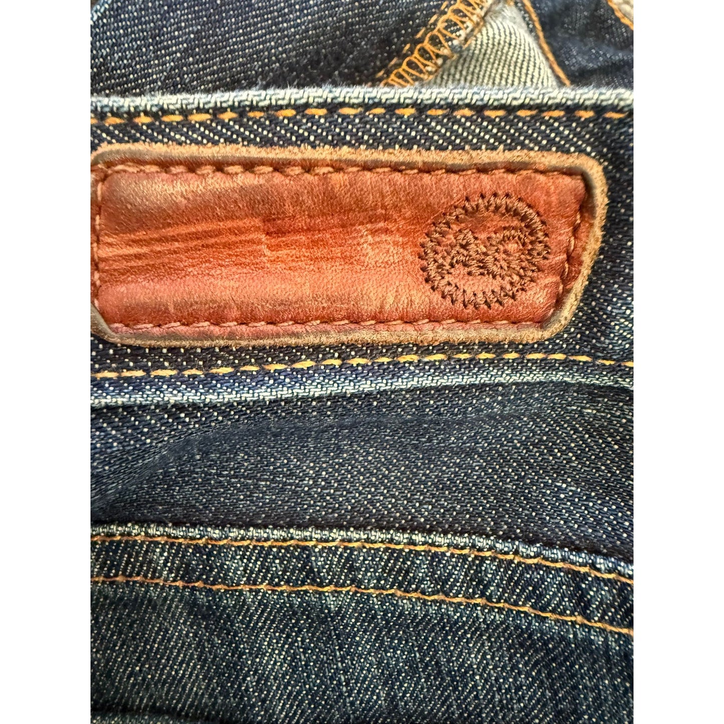 AG Adriano Goldschmied Size 29R Women's Dark Blue Wash Straight Denim Jeans
