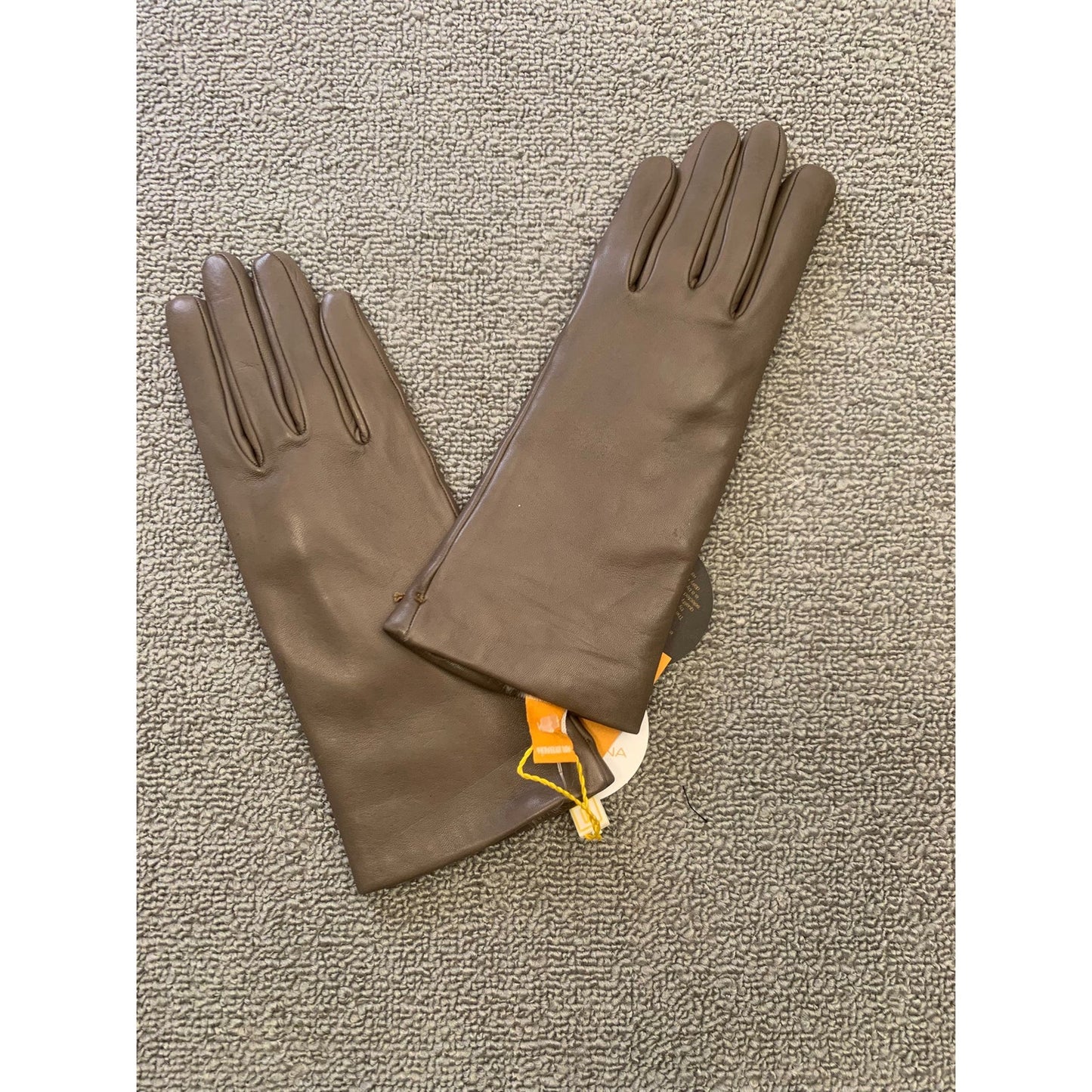 Santacana Madrid Women 6M Brown Sheep Leather Rabbit Lining NWT