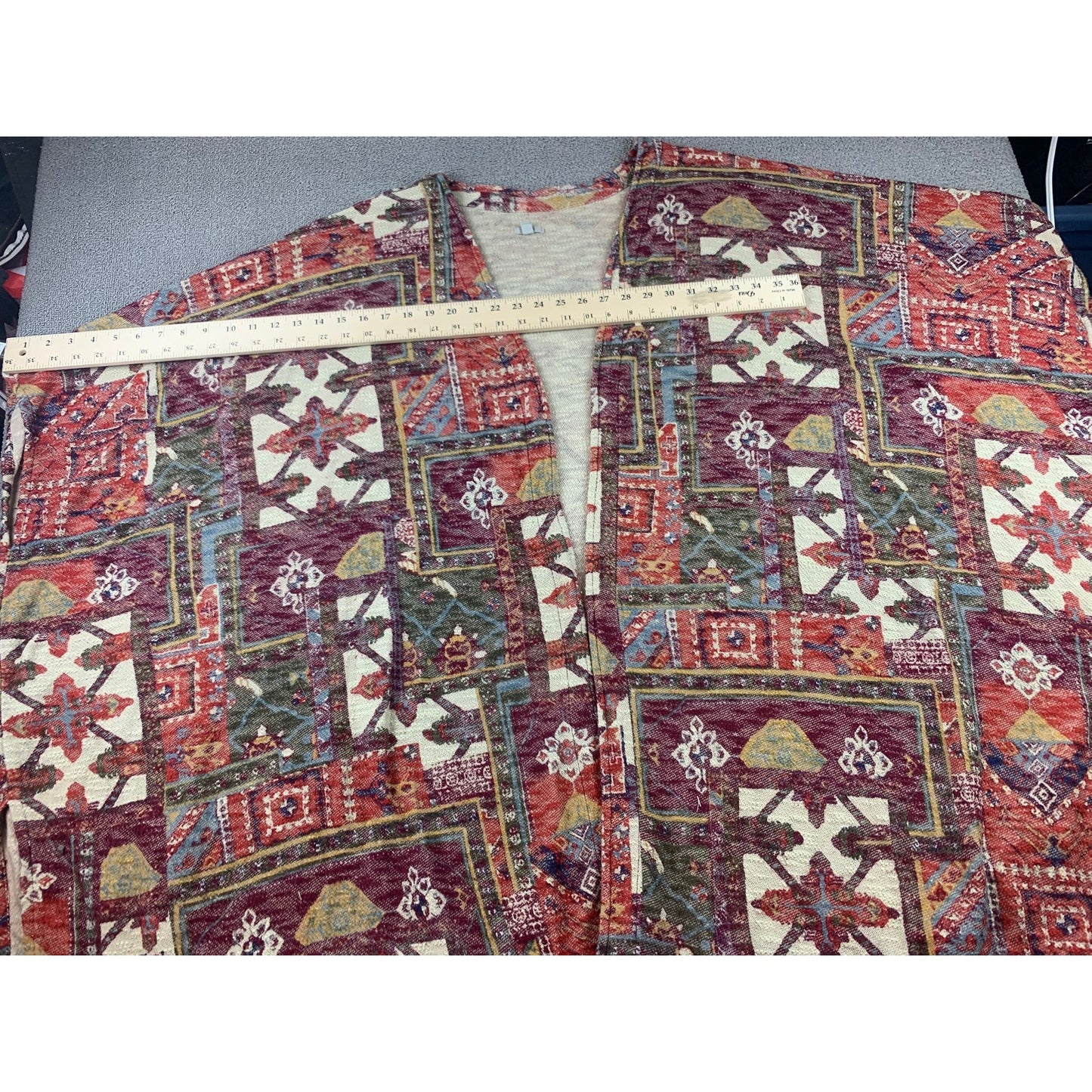 Ecote Urban Outfitters Duster Women's Small Blanket Kimono Boho Fringe Sweater