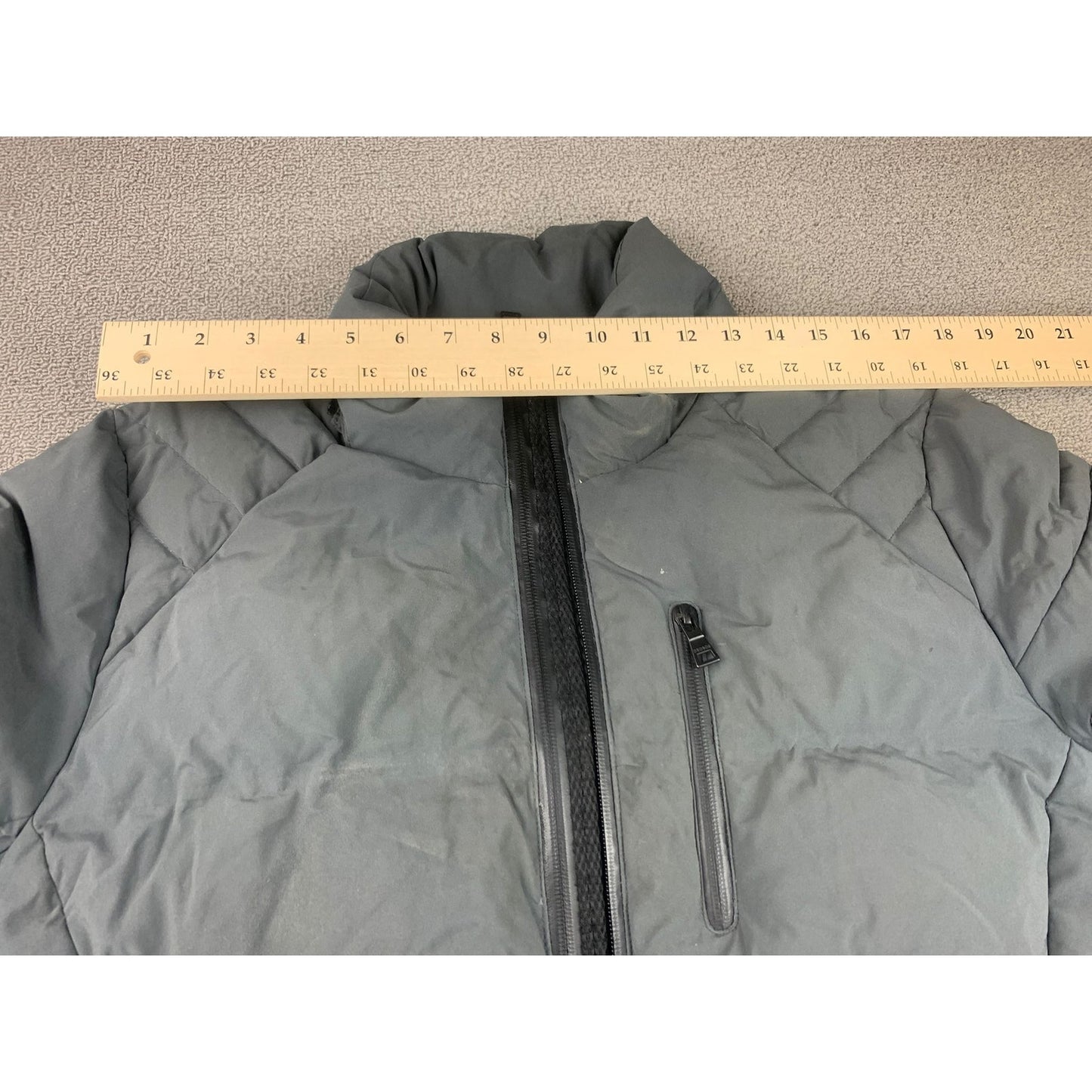 Orobos Mens Medium Gray Puffer Jacket Coat
