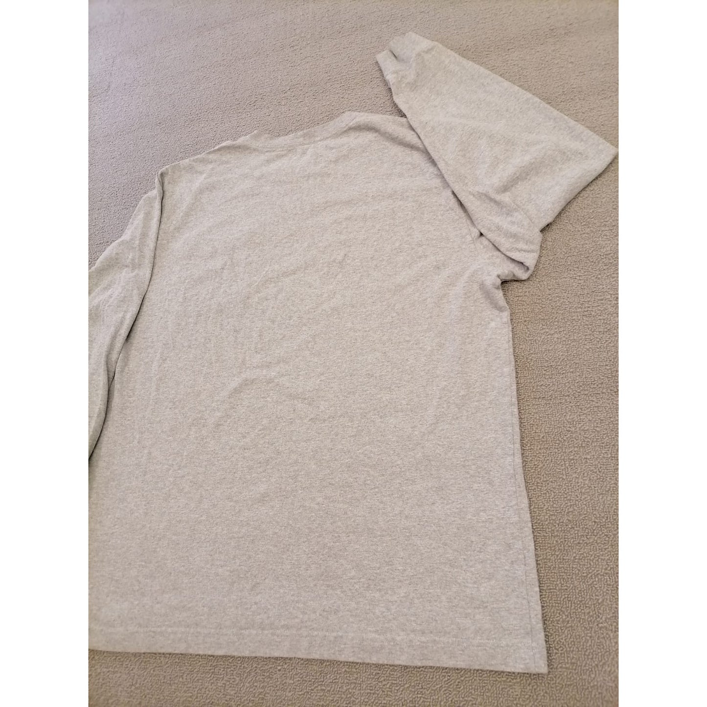 Carhartt Large Male Grey Long Sleeve Durable Pocket Cotton Shirt Work Wear
