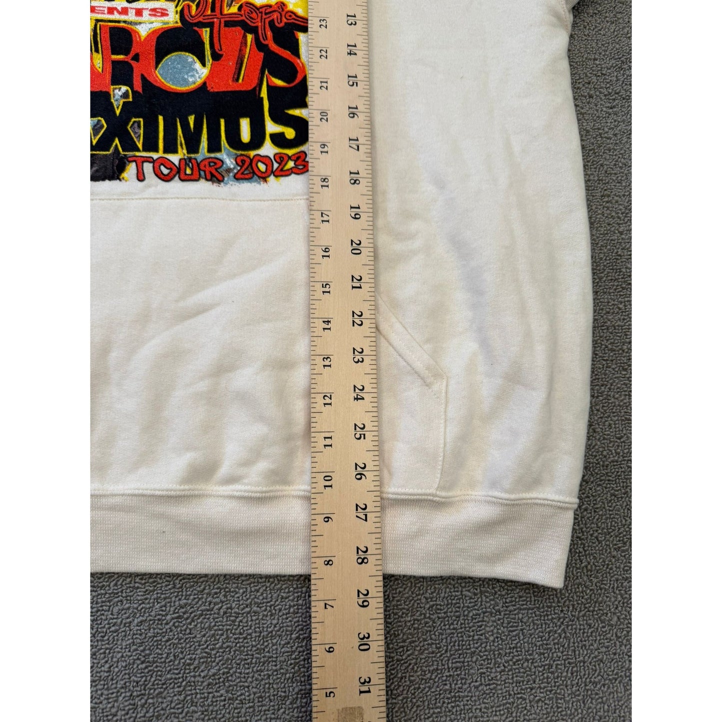Jerzees Nublend Mens Extra Large Travis Scott Circus Maximus Tour 2023 Hoodie