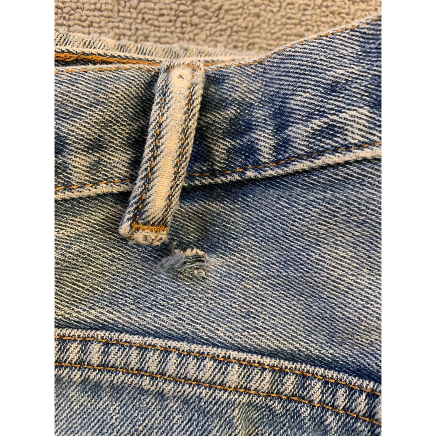 Levi's 550 Men 38x32 Blue Loose Fit Tapered Leg Jeans
