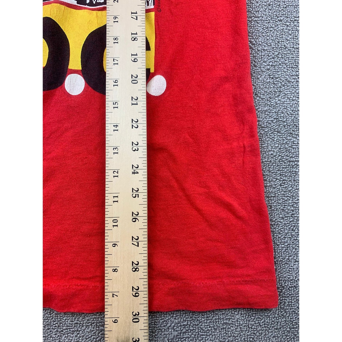 Vintage 90s Men's Large Washington DC Capitol Hill Single-Stitch Red Shirt