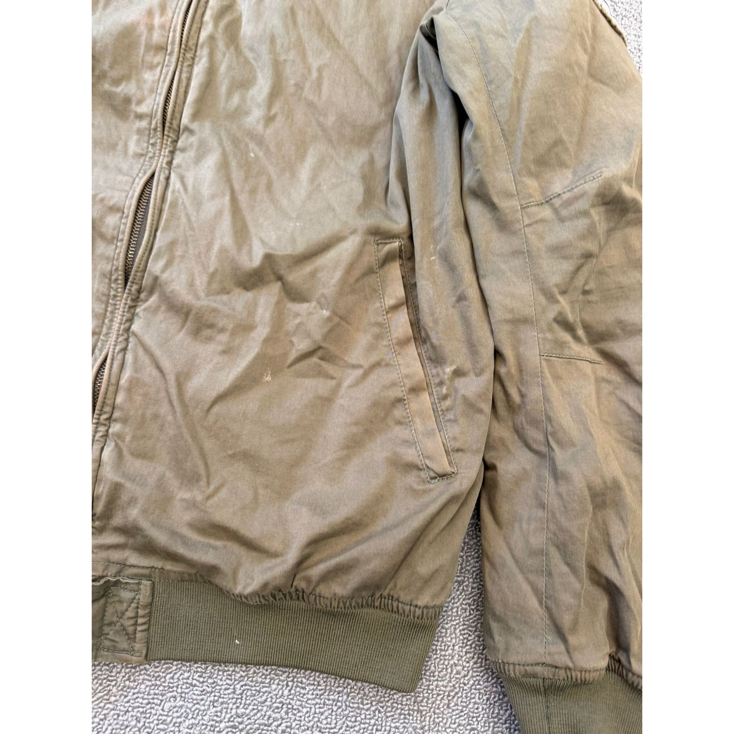 History Repeats Femee By Michele Ray History Repeats M 52A Vintage Style Bomber