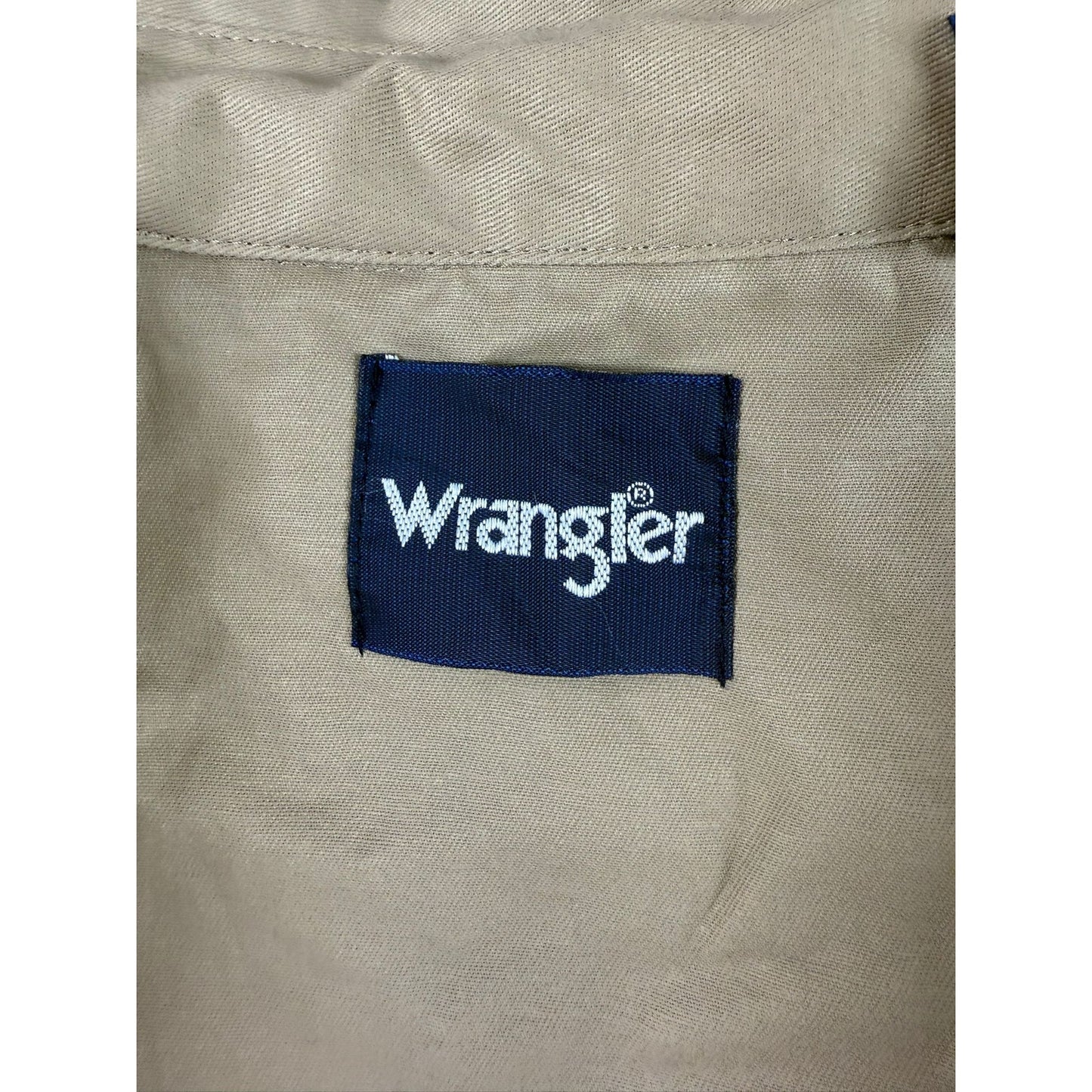 New Wrangler Men's XL Cowboy Cut Western Pearl Snap Long Sleeve Work Shirt