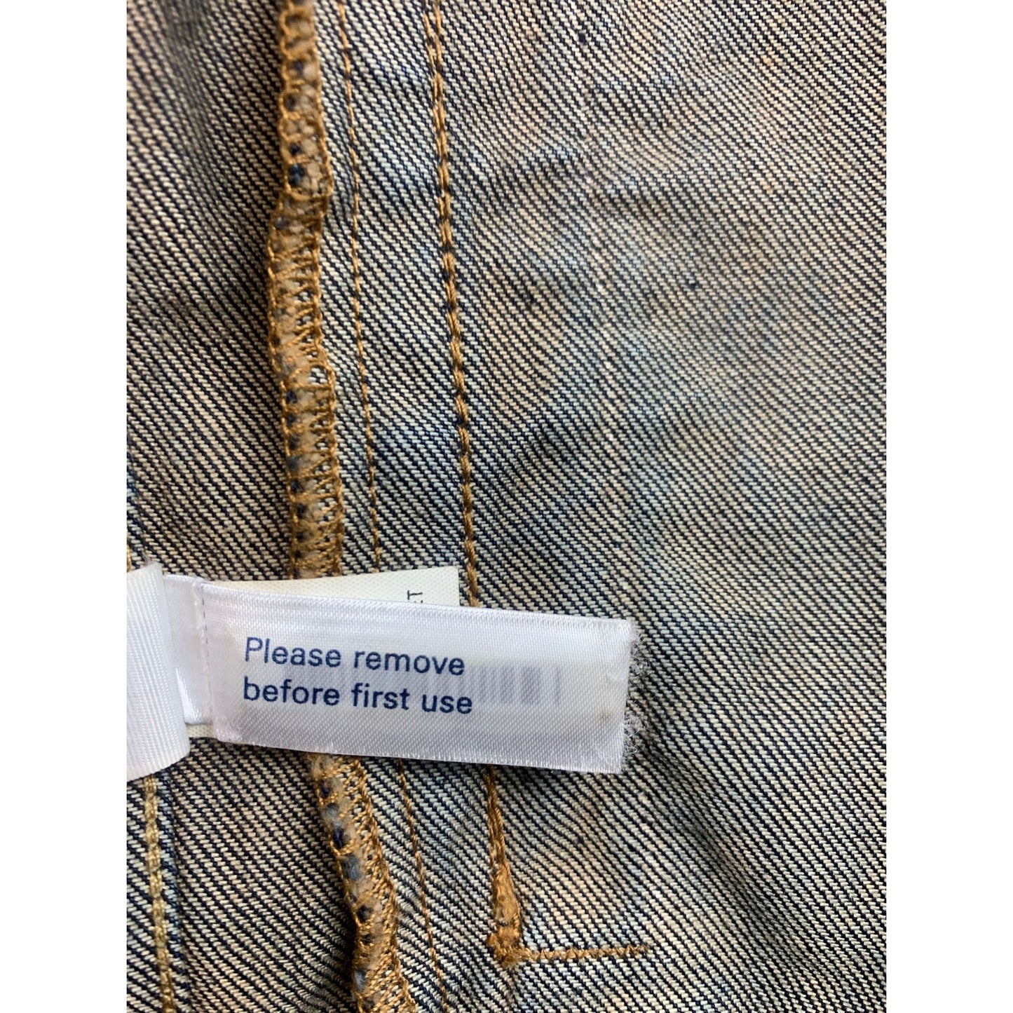 Lucky Brand Men’s Small Lakewood Blue Denim Jacket Trucker Style Button Up