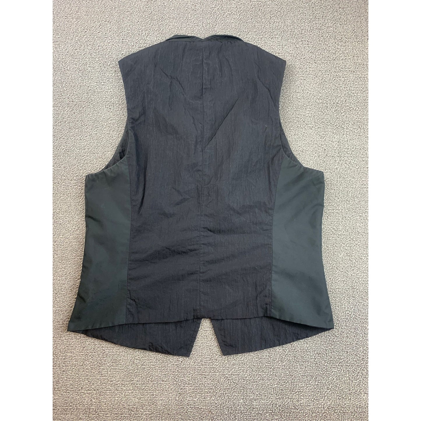 AllSaints Sleeveless Blazer Vest Womens US 6 UK 10 Black Italian Cloth Tailored