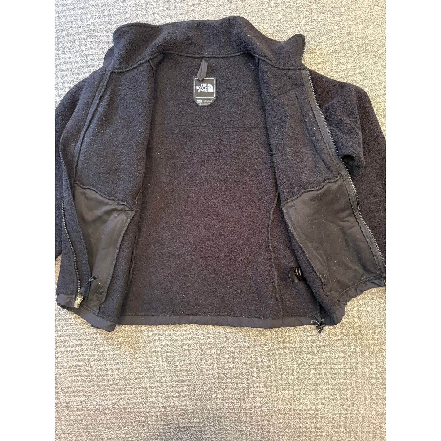 The North Face Polartec Women's XS TP Black Fleece Full Zip Outdoor Jacket