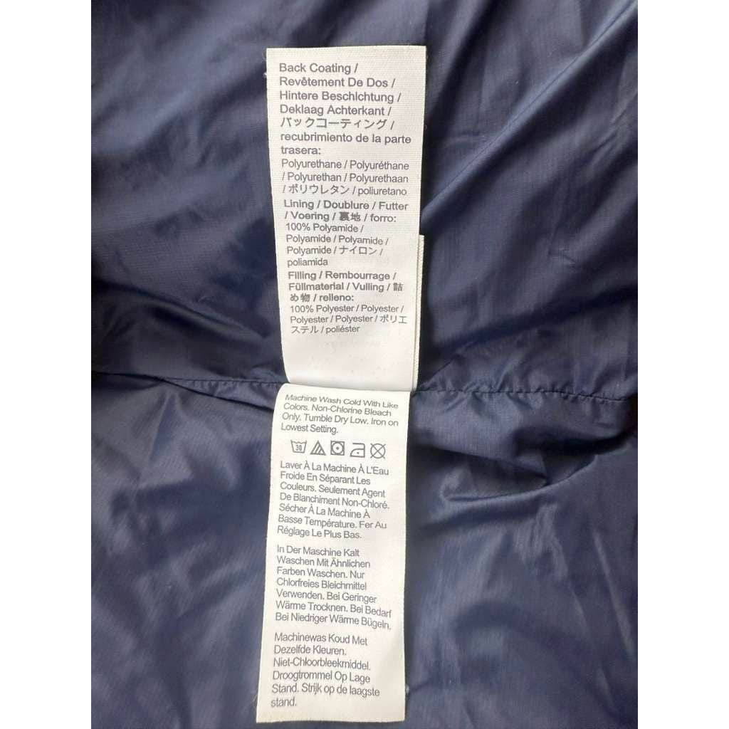 J.Crew Signature Women's Large Black Puffer  Jacket Water repellent Primaloft