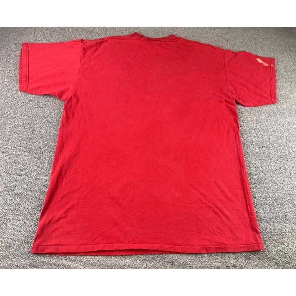 Vintage Looney Tunes 1996 Men's Size XL Red Tweety Graphic T Shirt As Sweet As